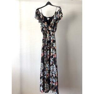 LOFT floral Maxi dress